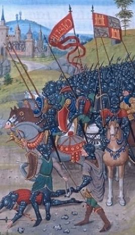 Battle of Najera - detail