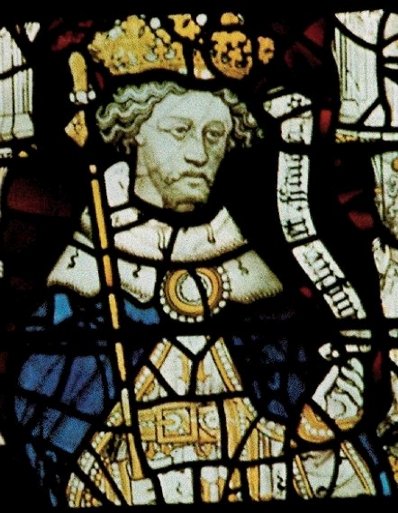 Edward III - stained glass window