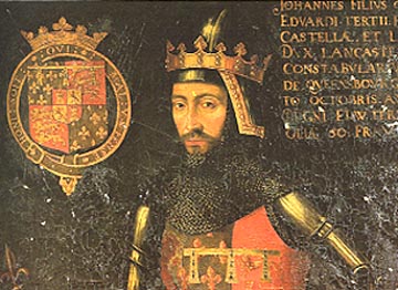 John of Gaunt - painting horizontally cropped